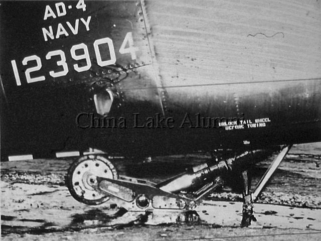 AD-4 Skyraider mishap
