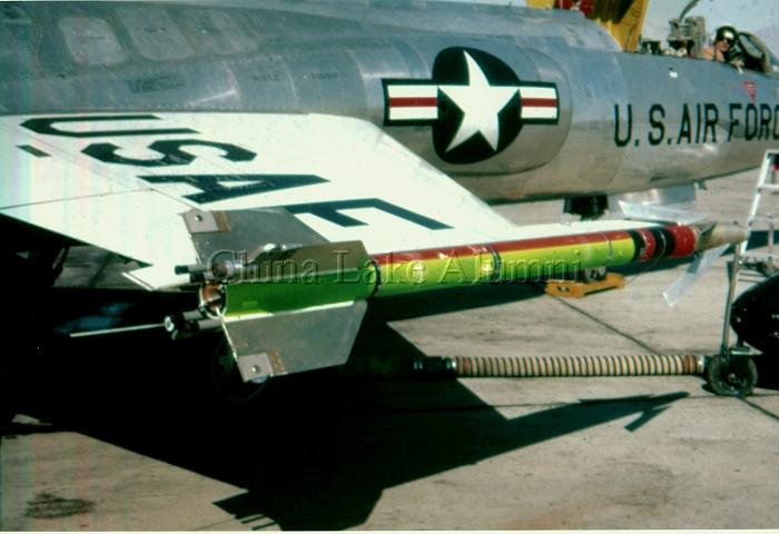 Sidewinder 1B on F-104A Starfighter