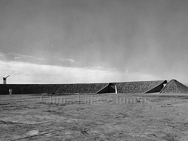 Explosives storage area