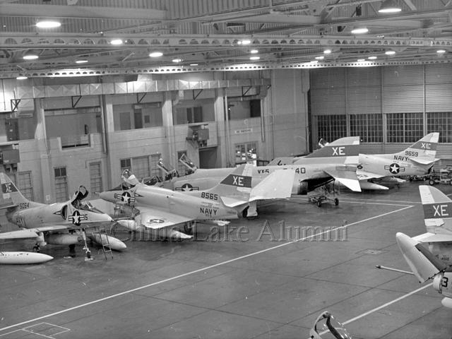 North side VX-5 Vampires hangar