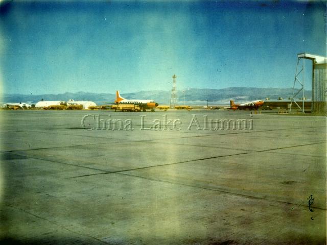 NAF C-131F and C-117D