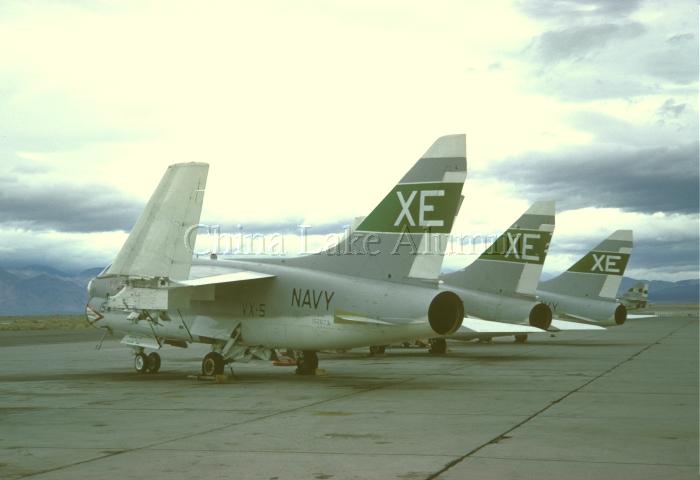 VX-5 A-7A Corsairs