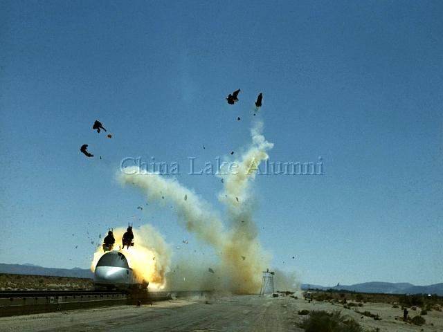 S-3A ejection seat test