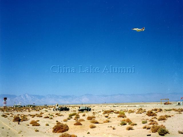 Skyhawk over G Range