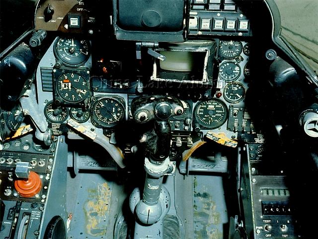TA-4J Skyhawk cockpit