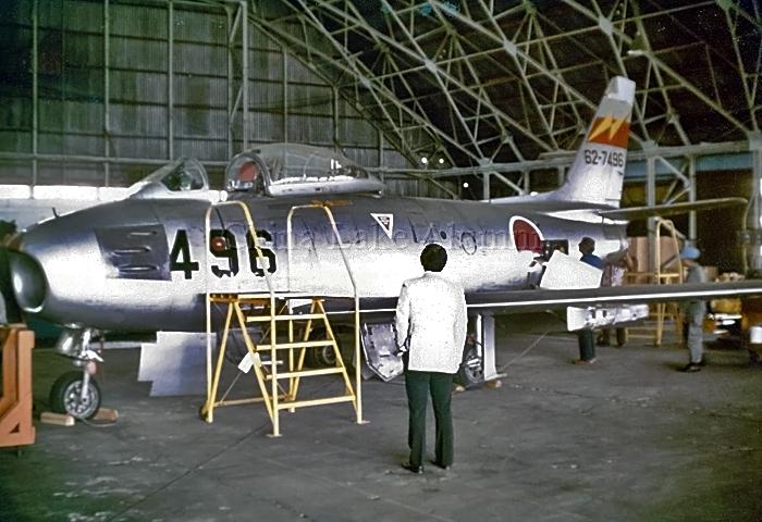 F-86F Sabre s/n 62-7496