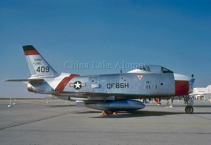 QF-86H Sabre drone BuNo 53-1409