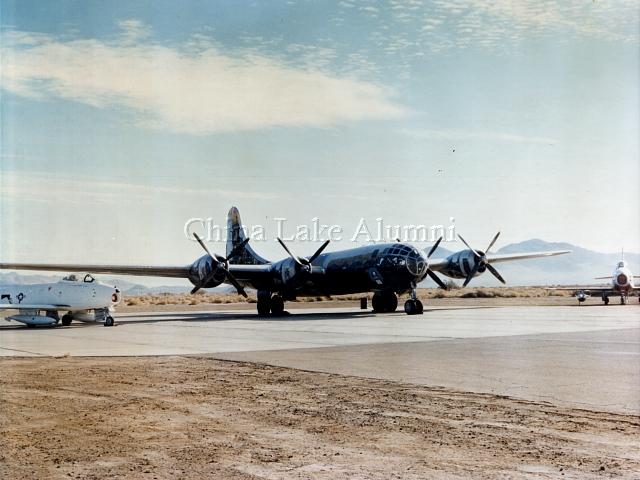 B-29A Superfortress size comparison
