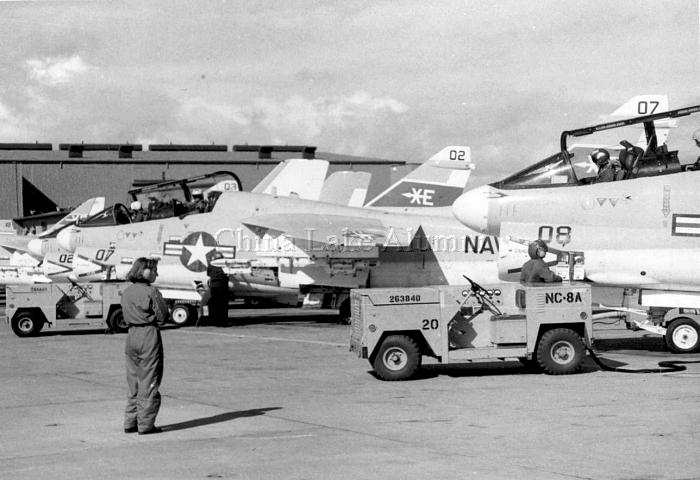 VX-5 Vampires flightline