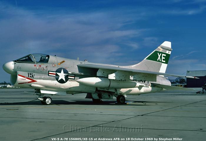 A-7E Corsair II BuNo 156805