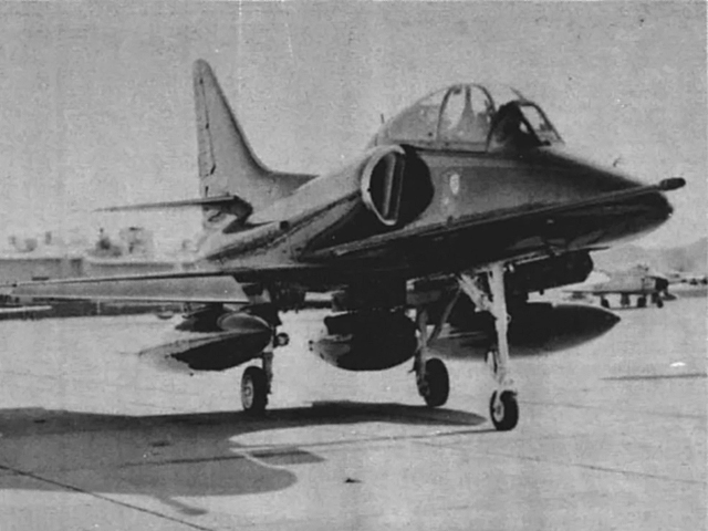 TA-4J Skyhawk BuNo 158722