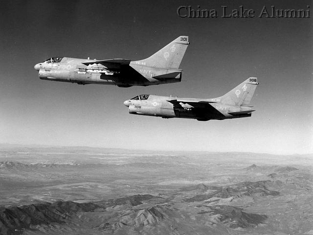A-7E Corsair II's