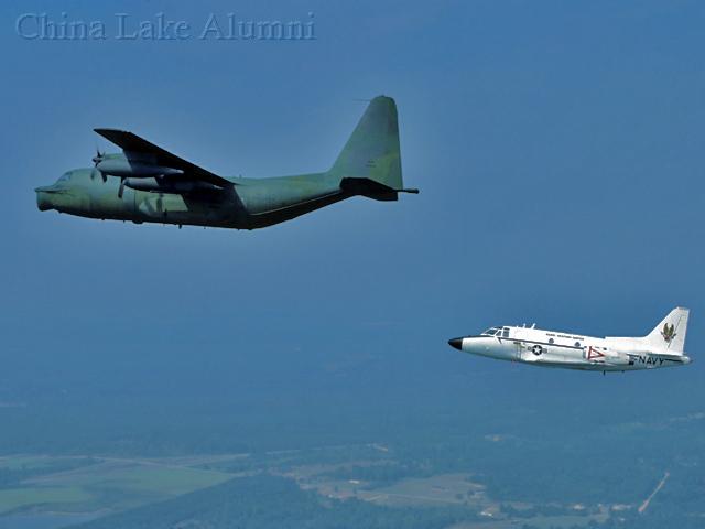 T-39D Sabreliner and MC-130E Hercules