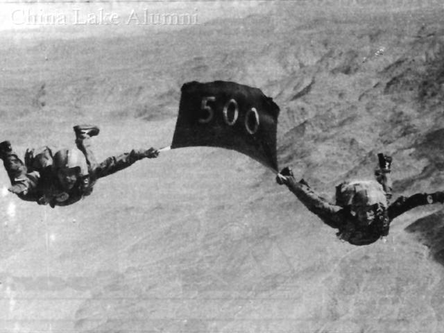 500th parachute jump