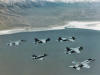 VX-5 Vampires formation fly-by