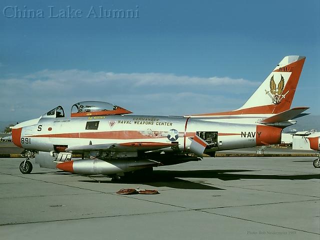 QF-86F Sabre drone s/n 55-5058