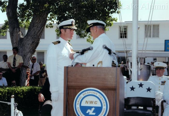 Change of Command ceremony