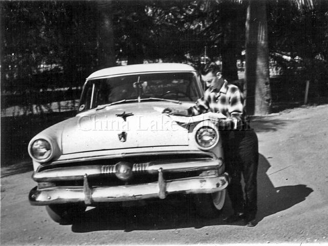 Paul Dros and his Ford
